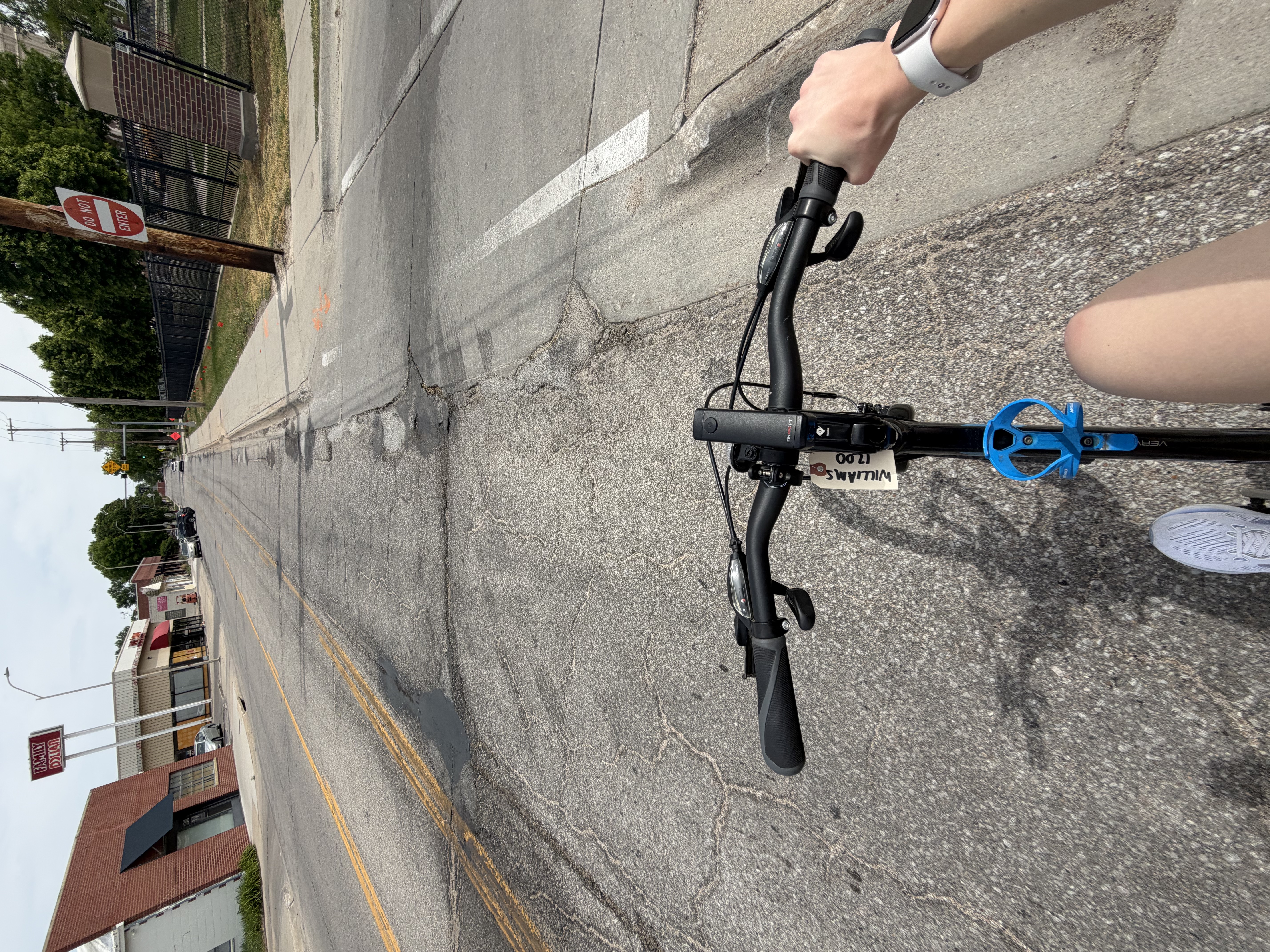 biking to target