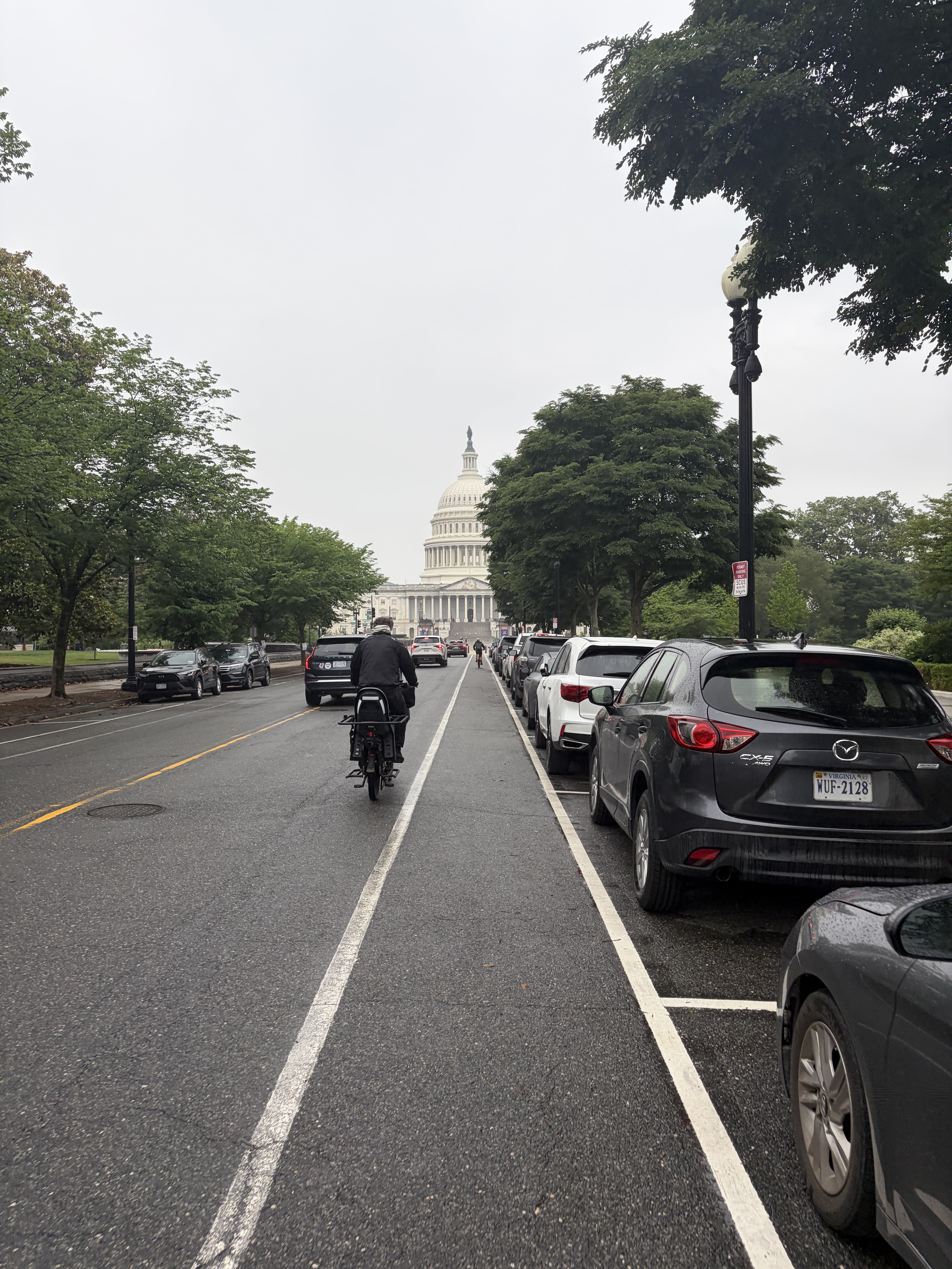 approaching the capitol
